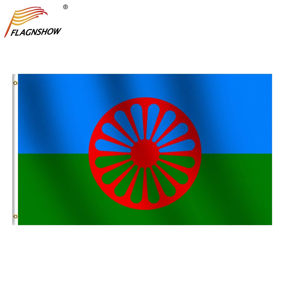 Printing Romanian Gypsies Gypsy Flag FLAGNSHOW